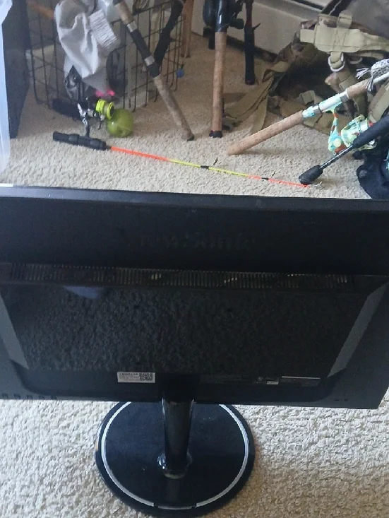 ViewSonic Black Computer Monitor - Picture 2 of 5